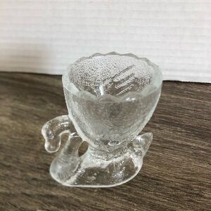 Vtg EAPG Swan Shot Glass